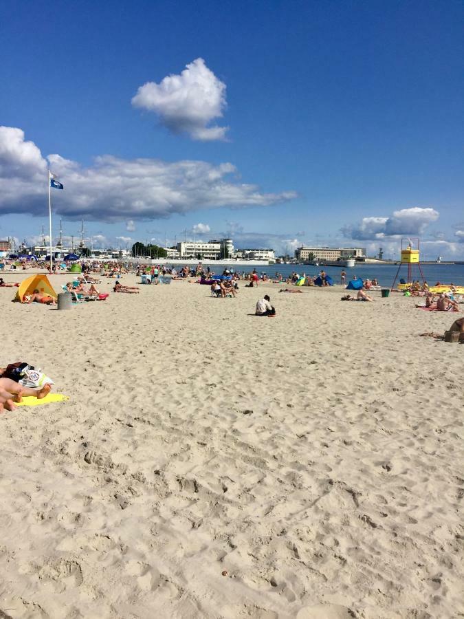 Willa Przy Plazy Gdynia Kamienna Gora Esterno foto
